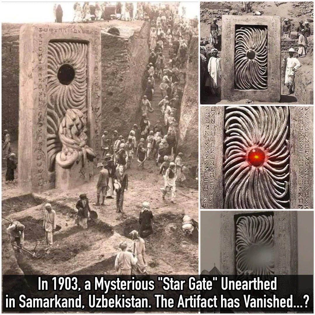 En 1903, se desenterró una misteriosa "Puerta Estelar" en Samarcanda, Uzbekistán. ¿El artefacto ha desaparecido…?