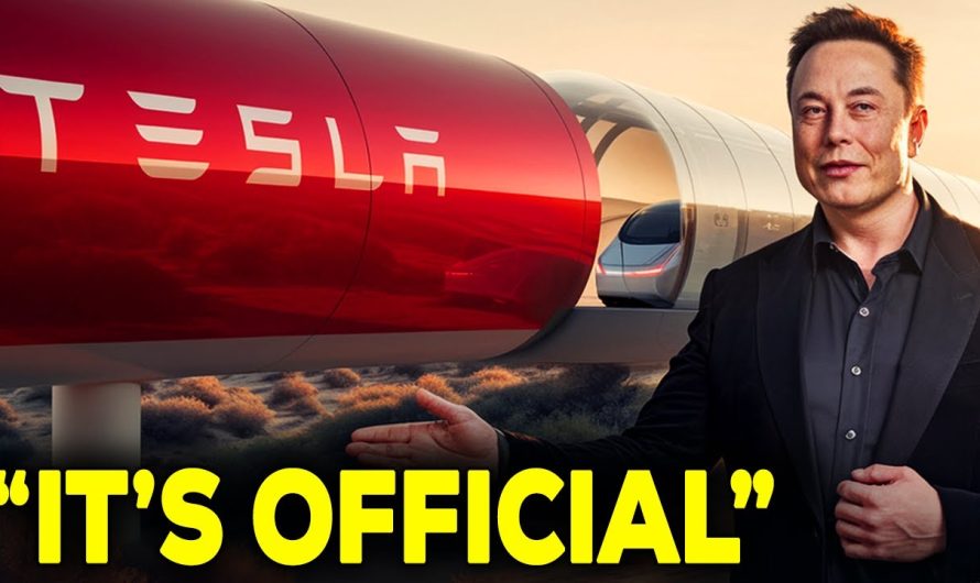 Elon Musk: ‘Airlines Are FINISHED After This NEW Tesla Hyperloop Reveal!