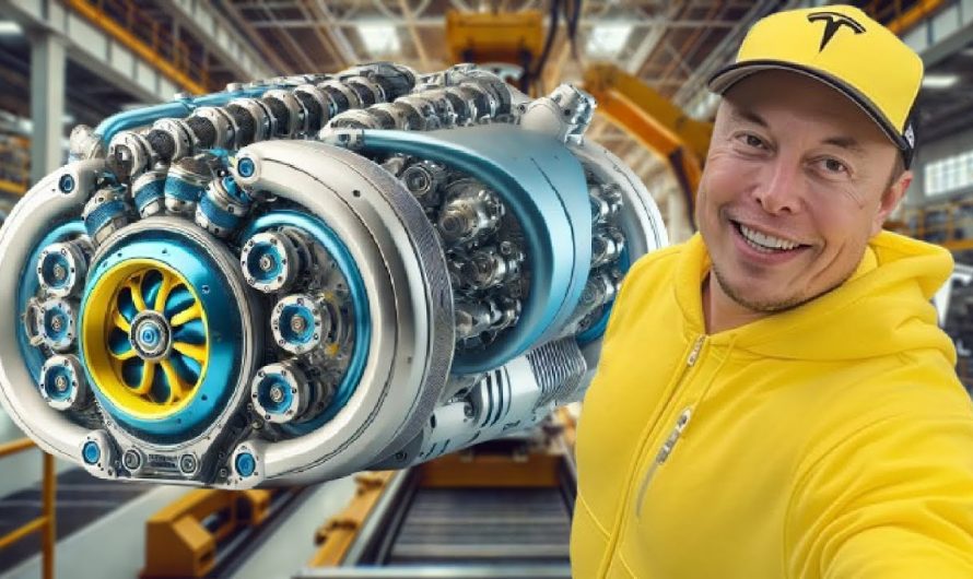 Elon Musk Unveils All-New Rotary Engine That Will Change Everything by 2025