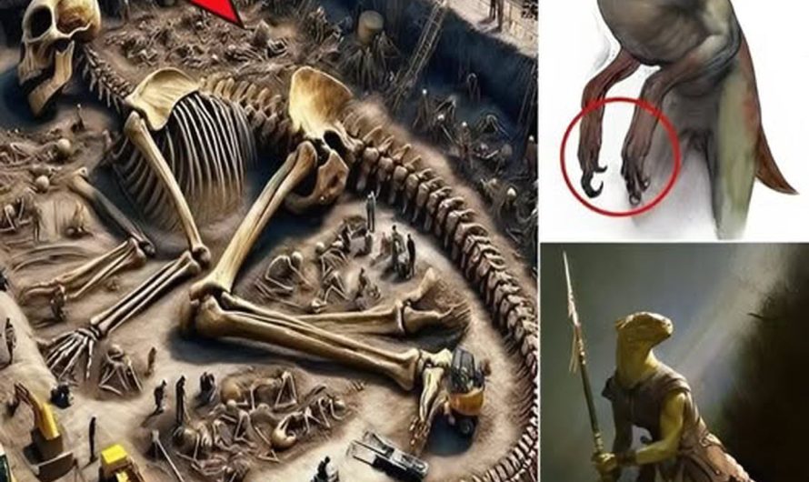 Unbelievable Discovery: Unearthing a Human-Dinosaur Hybrid Civilization