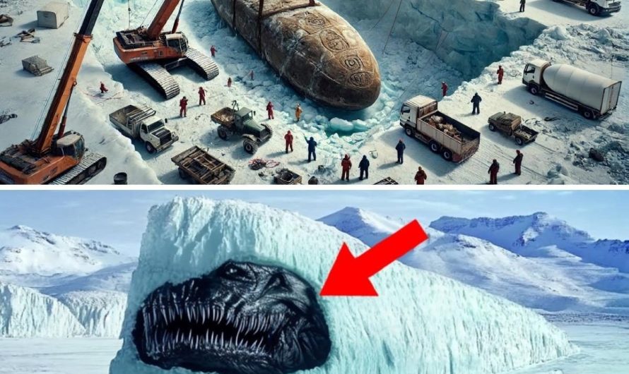 Breaking News: Mysterious Artifact Unearthed Beneath the Ice – A Discovery Beyond Comprehension