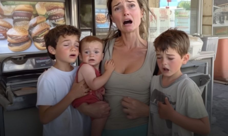 Mom of 3 Kids Crying of Hunger Learns She Can’t Pay for Burgers, ‘No Worries,’ Low Voice Assures — Story of the Day