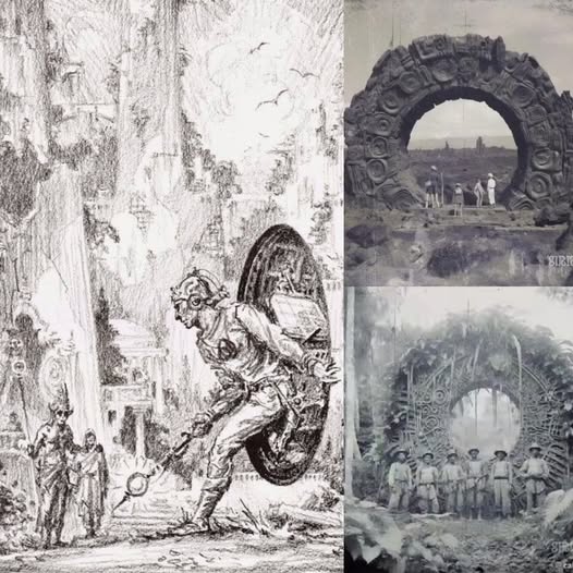 Revolutionary Theory: Ancient Giants and Time Portals Explain Pyramid Construction