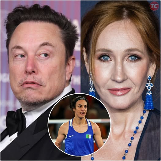 Breaking: Elon Musk Teams Up With J.K. Rowling To Launch The Biggest Campaign In History Against Imane Khelif And LGBT In Women’s Sports!