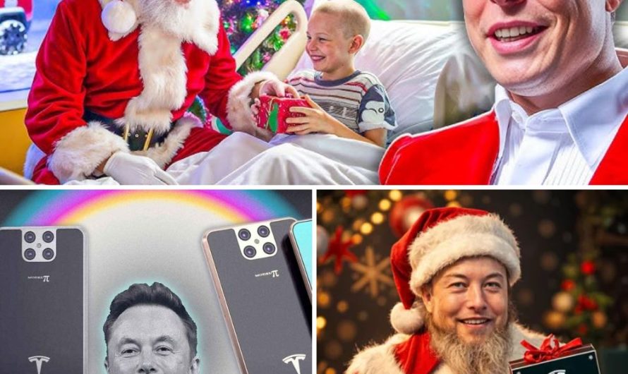 No one expected it! Elon Musk dressed as Secret Santa to give away 1,000 Tesla phones on X Street has quickly become one of the most talked about events of the holiday season