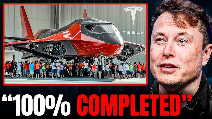 Elon Musk Unveils Game-Changing $13 Billion Tesla Plane That Redefines Aviation