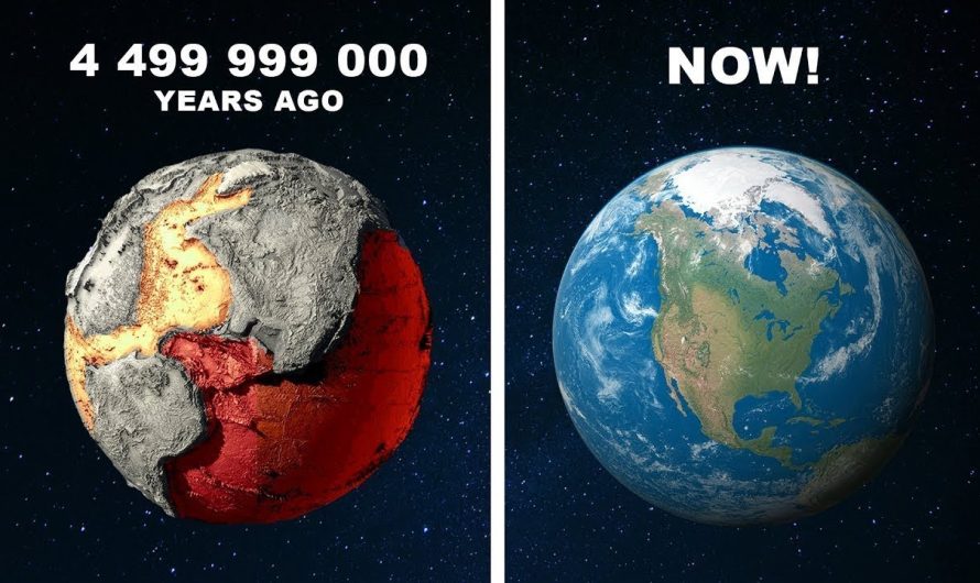 A Journey Through Time: Planet Earth 4,499,999,000 Years Ago