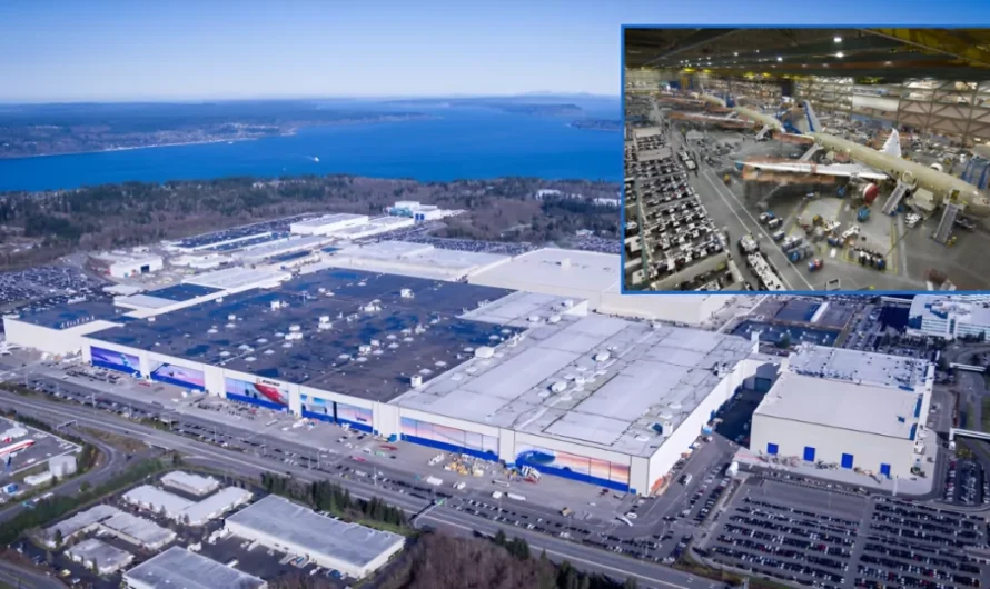 The Largest Building on Earth: The Boeing Factory in Everett, Washington