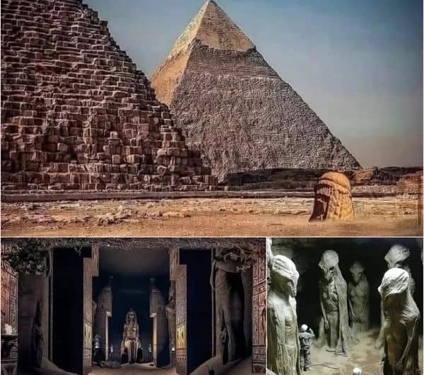 Shocking Discoveries Beneath the Pyramids: Secrets of the Diorite Statue of Pharaoh Khafre