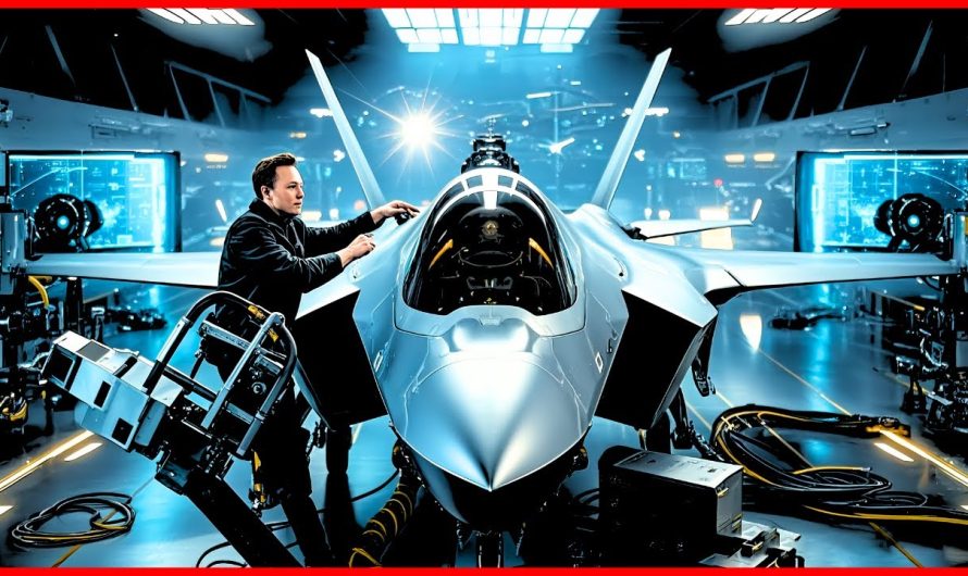 Elon Musk: Ushering in a New Era with the 6th Generation Unmanned F-35!