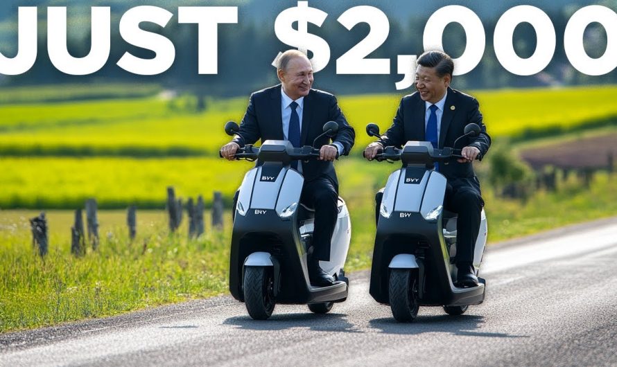 BYD’s Chinese CEO Launches New $2,999 Flying Scooter in Japan That Will CHANGE the Transportation Industry! – naruto