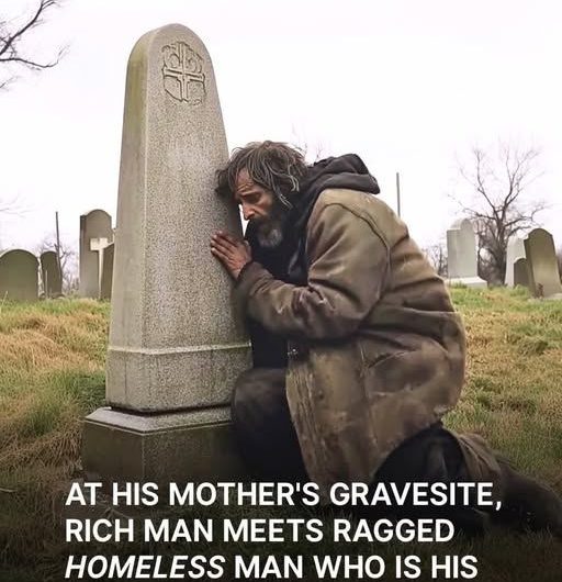 At His Mother’s Gravesite, Ted Meets Ragged Homeless Man Who Is a Carbon Copy of Him – Story of the Day