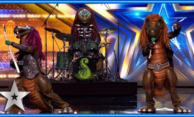 Premier Talent Competition Features Incredible Dinosaur-Themed Musical Performance