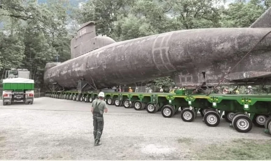 U-Boat U-17 embarks on final journey to Technik-Museum Sinsheim