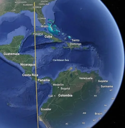 Why Going Straight South from Atlanta Won’t Take You to South America