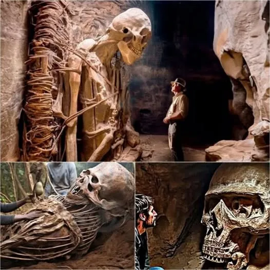 AN UNDERGROUND CITY FULL OF GIANT SKELETONS DISCOVERED IN THE GRAND CANYON