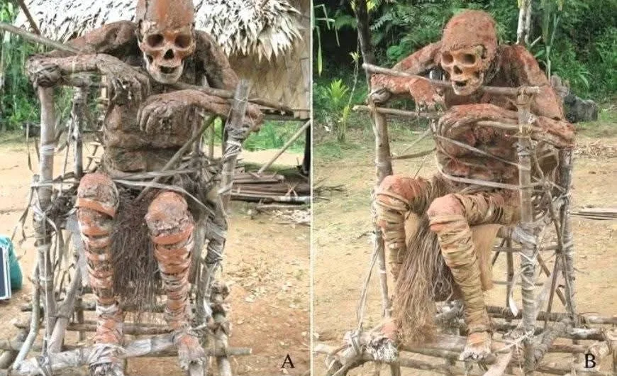 In Photos: The Smoked Mummies of Papua New Guinea