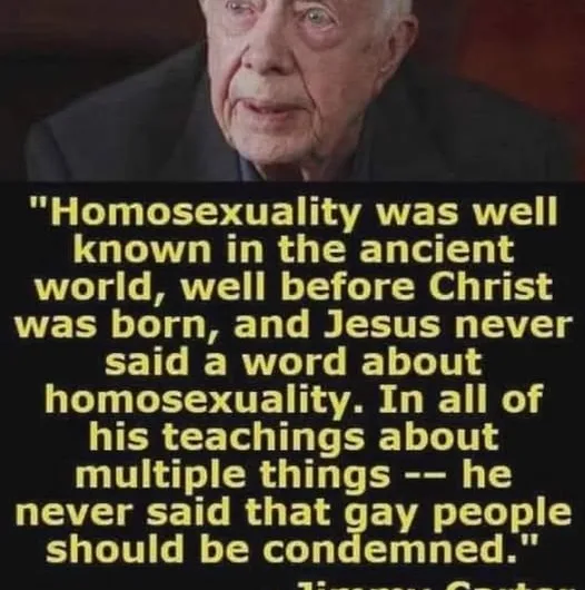 Jimmy Carter on Homosexuality