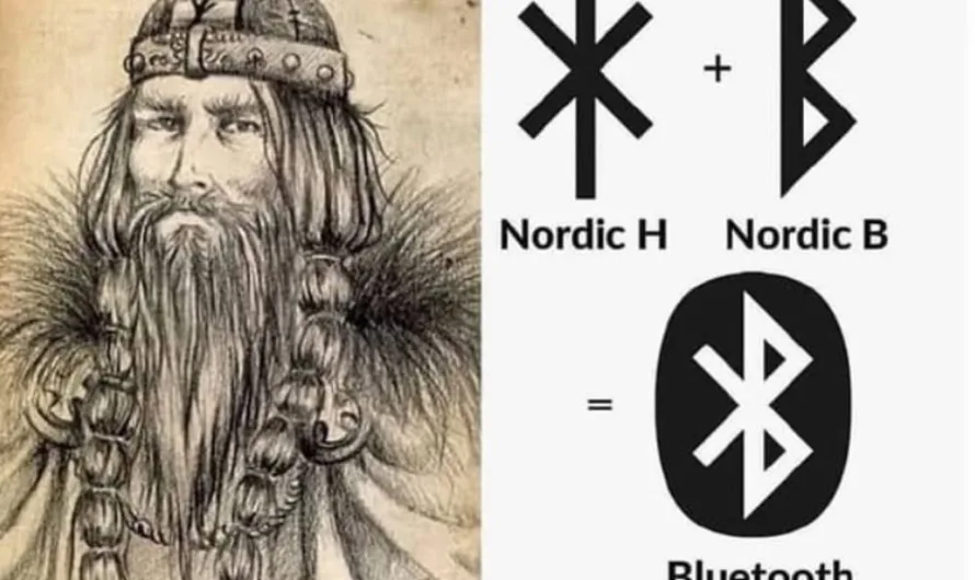 Bluetooth technology was named after a Viking king by the name of Harald Bluetooth who died over 1,000 years ago.