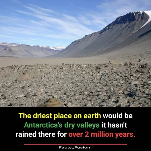 The Driest Place on Earth: Antarctica’s McMurdo Dry Valleys