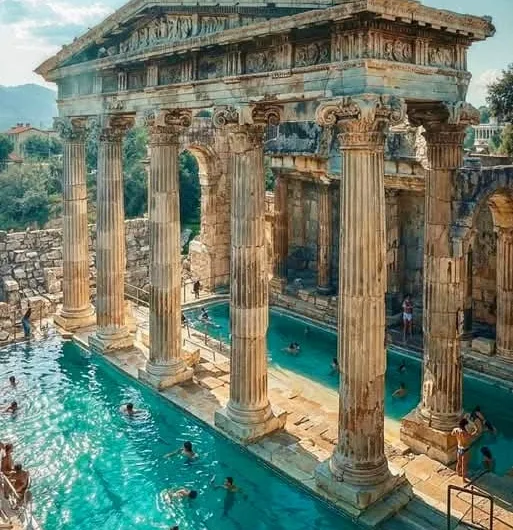 The Antonine Fountain: A Roman Marvel in Sagalassos