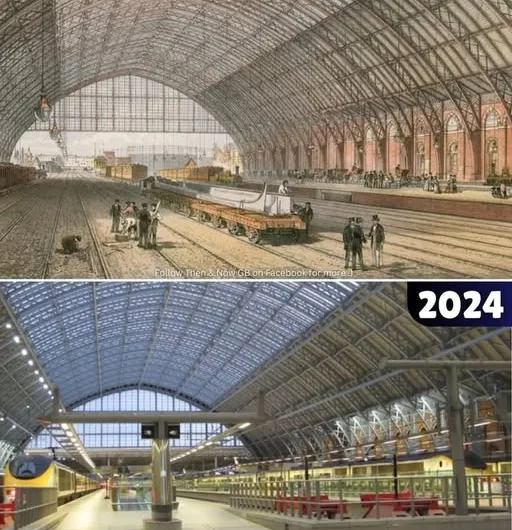 St Pancras Railway Station: A Victorian Marvel Then and Now