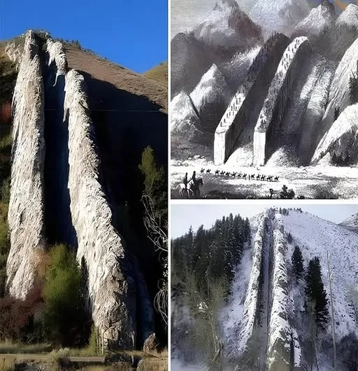 Exploring the Devil’s Slide: A Geological Marvel on the Wyoming-Utah Border
