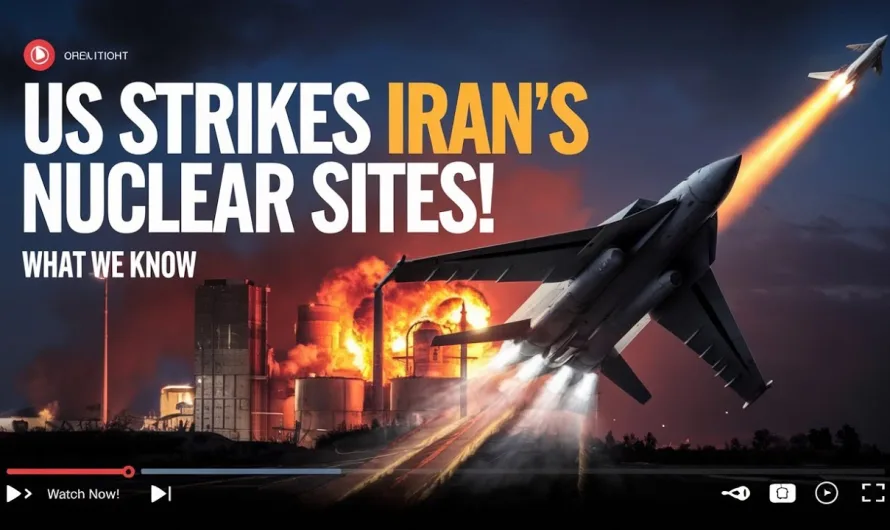 🇮🇷 BREAKING: U.S. Strikes Iran’s Nuclear Facilities – What Happened and What’s Next?