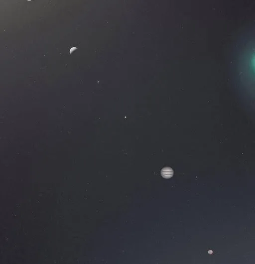 A Celestial Spectacle: Witnessing a Planetary Parade Through the Lens!