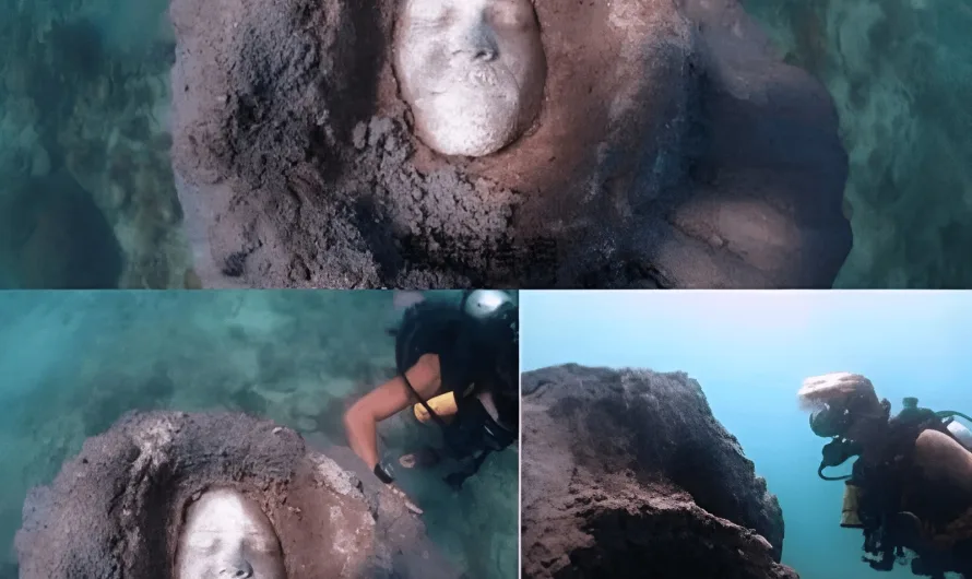 Disturbing: Strange Faces Discovered Sealed at the Bottom of the Sea in Koh Tao