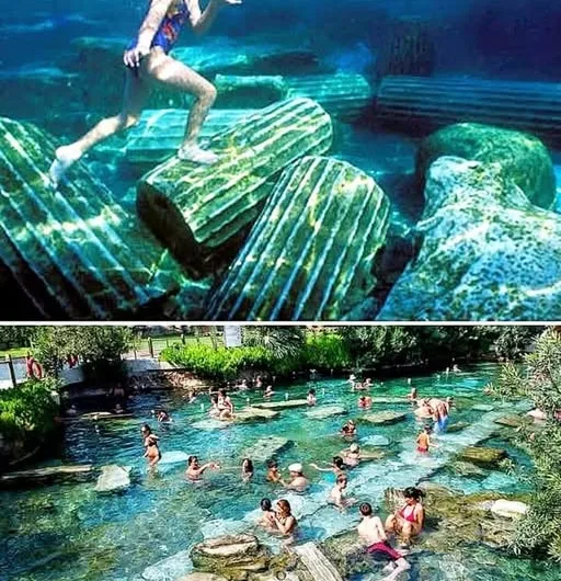 Diving into History: The Enchanting Cleopatra’s Pool in Hierapolis