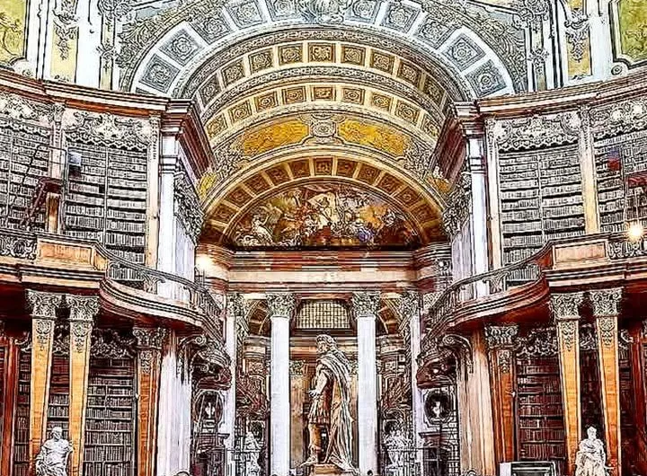 A Glimpse into Grandeur: The State Hall of the Austrian National Library