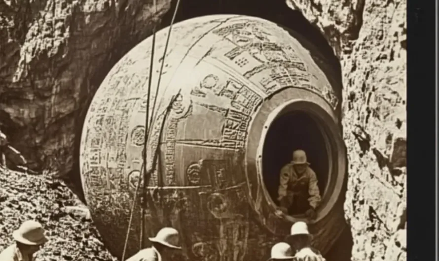 1818 Mexico Photo: Alien Relics in Blue Mountains