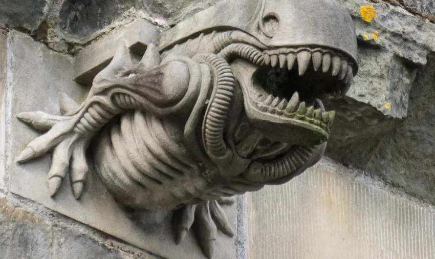 The Xenomorph Gargoyle: A Sci-Fi Secret Carved into Paisley Abbey