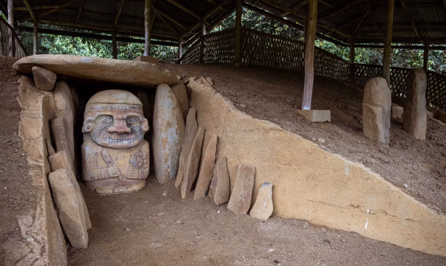 Inside this ‘Andean Easter Island,’ these volcanic statues are the rock stars