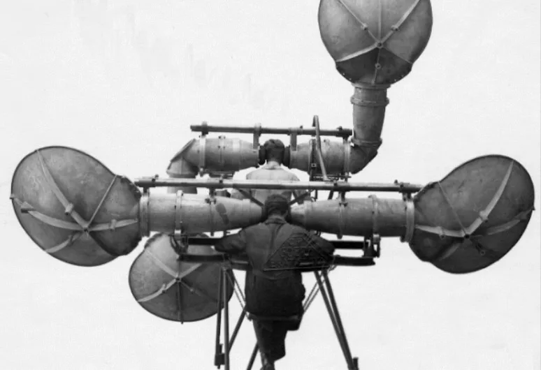 Acoustic locator – Detecting enemy aircraft before the invention of Radar