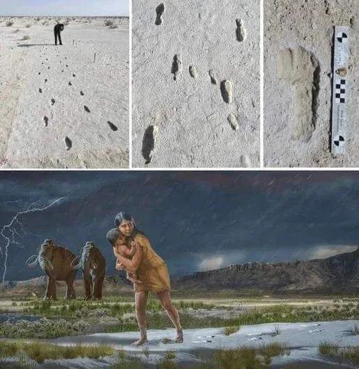 Footprints in Time: A Young Woman’s Ancient Journey at Lake Otero