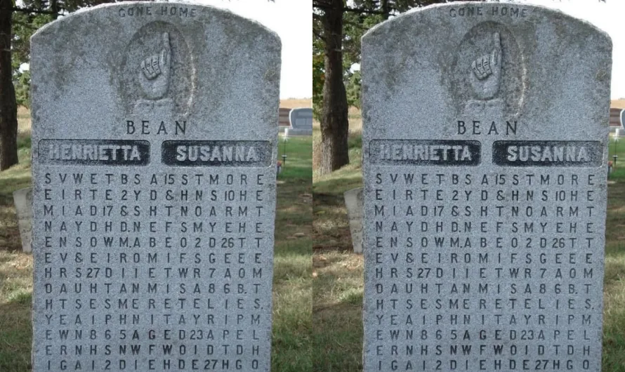The Most Curious Tombstone in Canada: The Bean Puzzle of Wellesley, Ontario