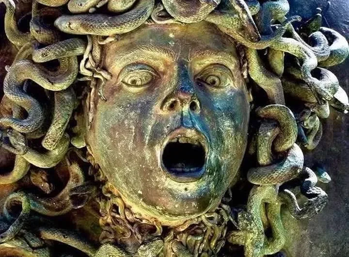 The Bronze Head of Medusa: A Mythic Guardian from Hadrian’s Villa