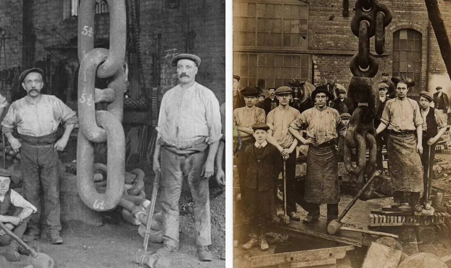 Titanic and Lusitania BOTH customers of Netherton chainmaker