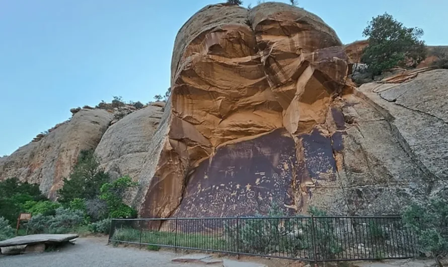 Visit Utah’s Newspaper Rock State Historical Monument