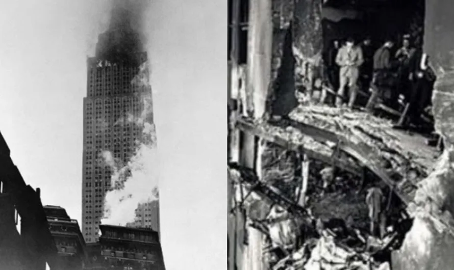 The B-25 that crashed into the Empire State Building