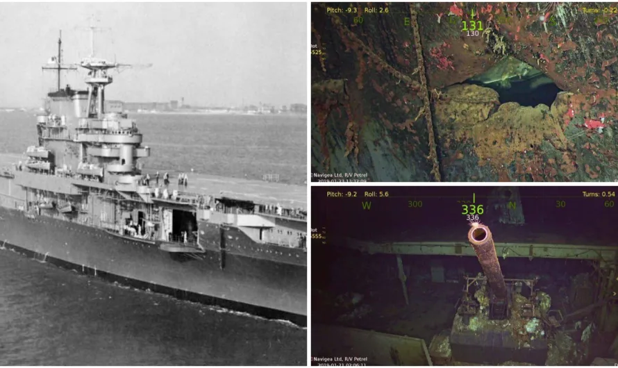Shipwreck Of World War II-Era USS Hornet Found 17,500 Feet Underwater In The Pacific Ocean