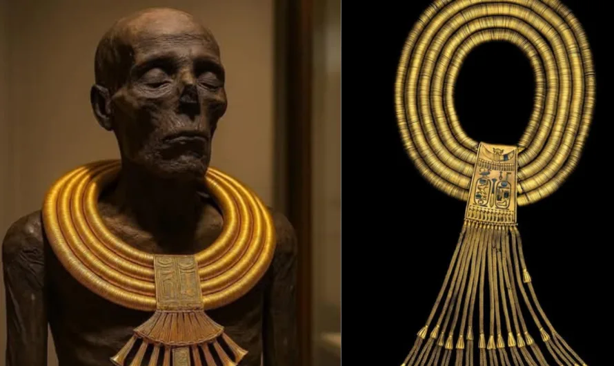 A Glimmer of Eternity: The 6 KG Gold Collar of Pharaoh Psusennes I