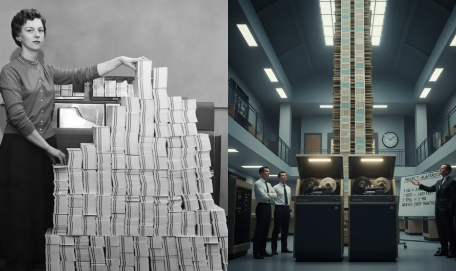 From Punch Cards to Petabytes: A Look Back at Data Storage in 1966