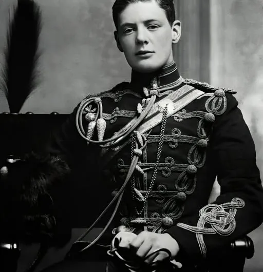 Young Winston Churchill in Rare Photographs, 1890s