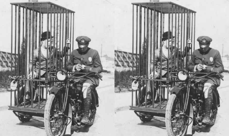 The Motorcycle Cage: When Police Took “Mobile Jail” Literally