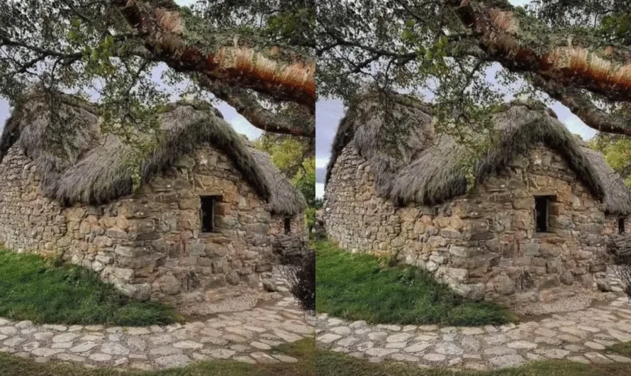 Old Leanach Cottage, Scotland