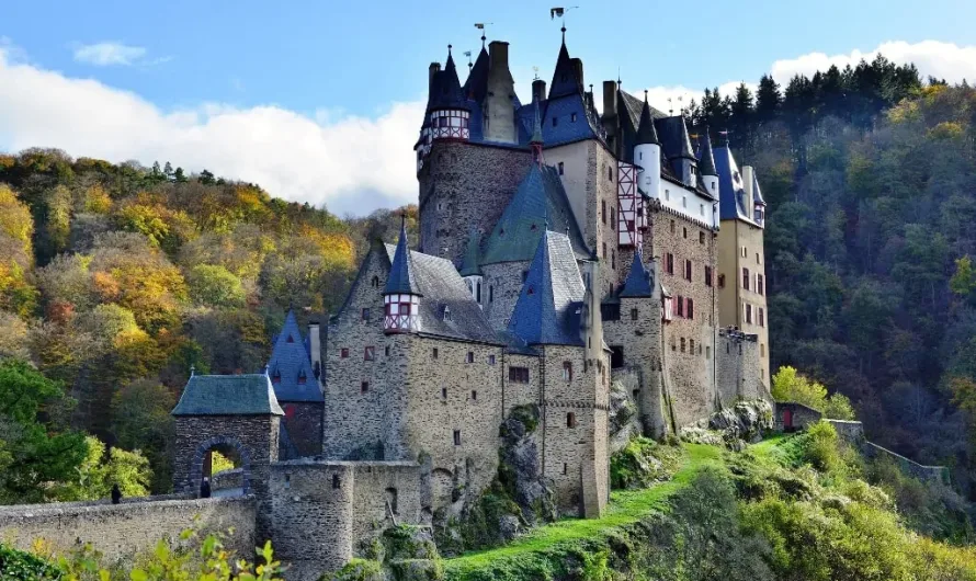 Burg Eltz, famous castle in Germany