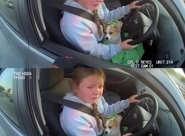 The Day a 12-Year-Old Girl Drove a Car to Save Her Puppy (and a Texas Cop Restored Everyone’s Faith in Humanity)